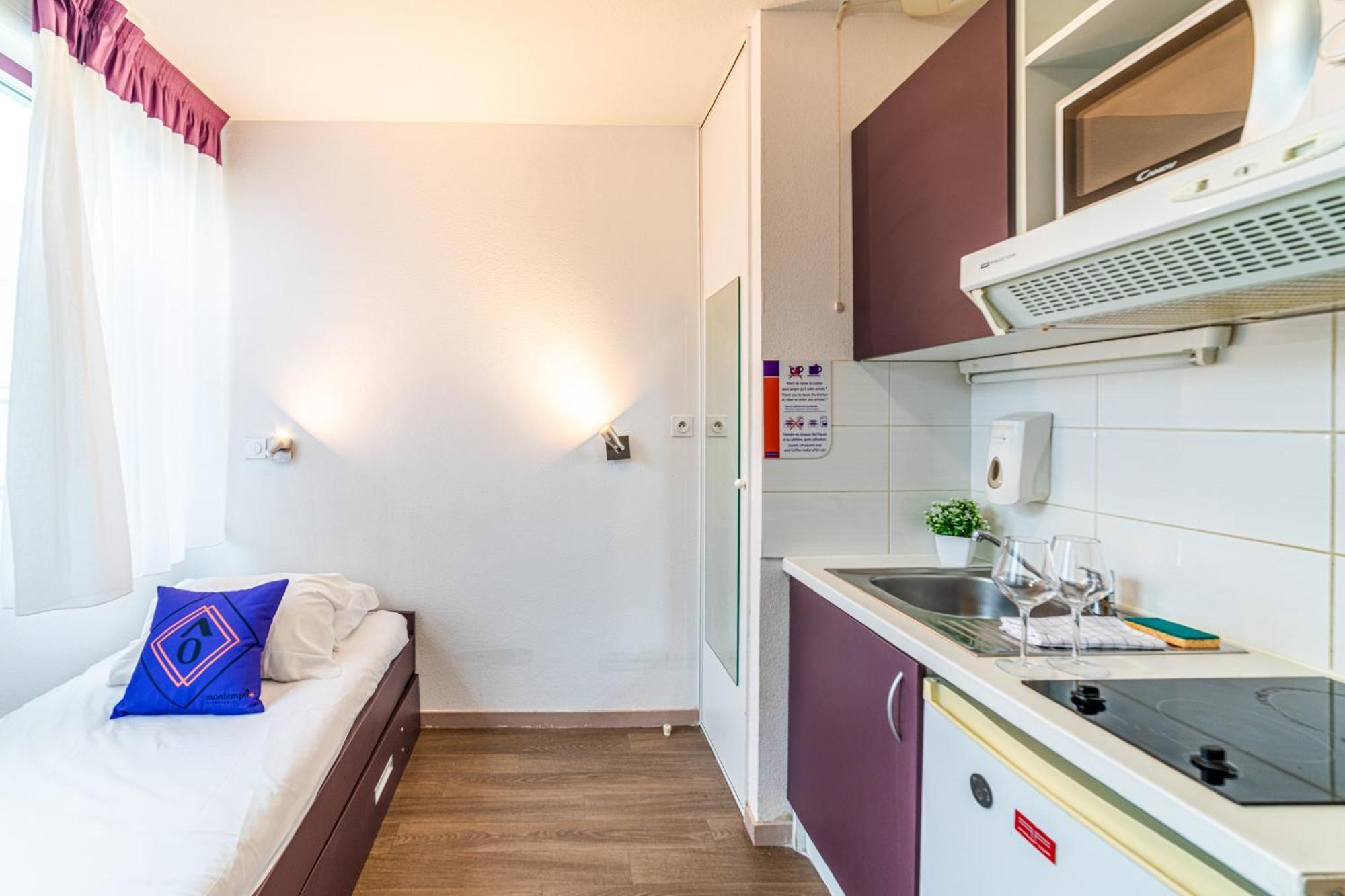Montempô apparthotel Lyon Vénissieux Exterior foto